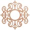 Ekena Millwork Dijon Wood Fretwork Pierced Ceiling Medallion, Cherry, 34"OD x 11"ID x 1/4"T CMWP34X34X0250DICH - alternate 1